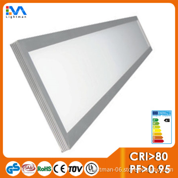 Anti fire PC diffusion plate 72w ultra slim led panel light 1200x300